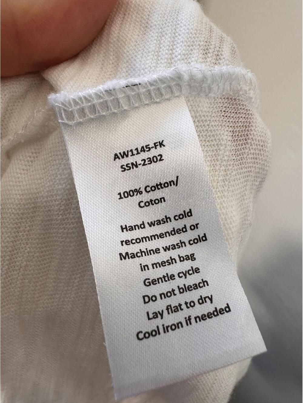 ATM Slub Jersey Schoolboy Crewneck Tee Size L Capsule Minimalist T Shirt - Picture 8 of 11